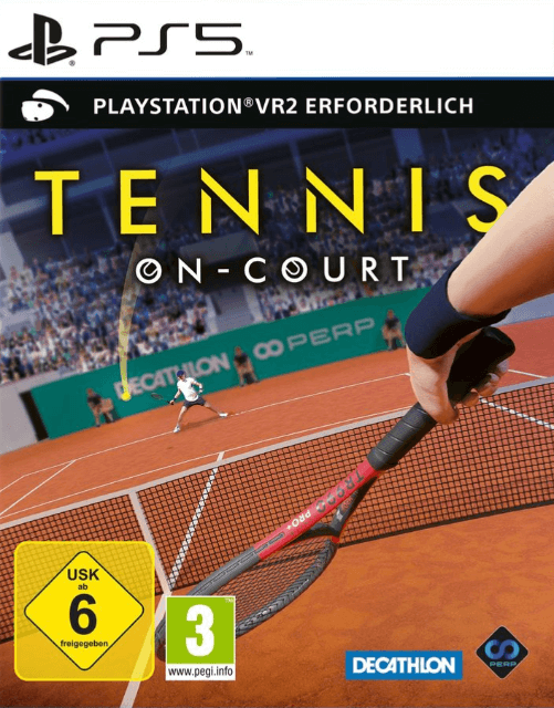 Tennis On Court box art for Playstation 5